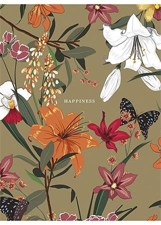 Zošit, A5, linajkový, 80 listov, SHKOLYARYK "Happiness", mix 2