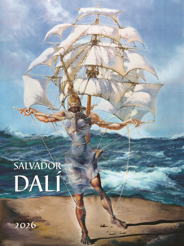 Nástenný kalendár Salvador Dalí 2026 1