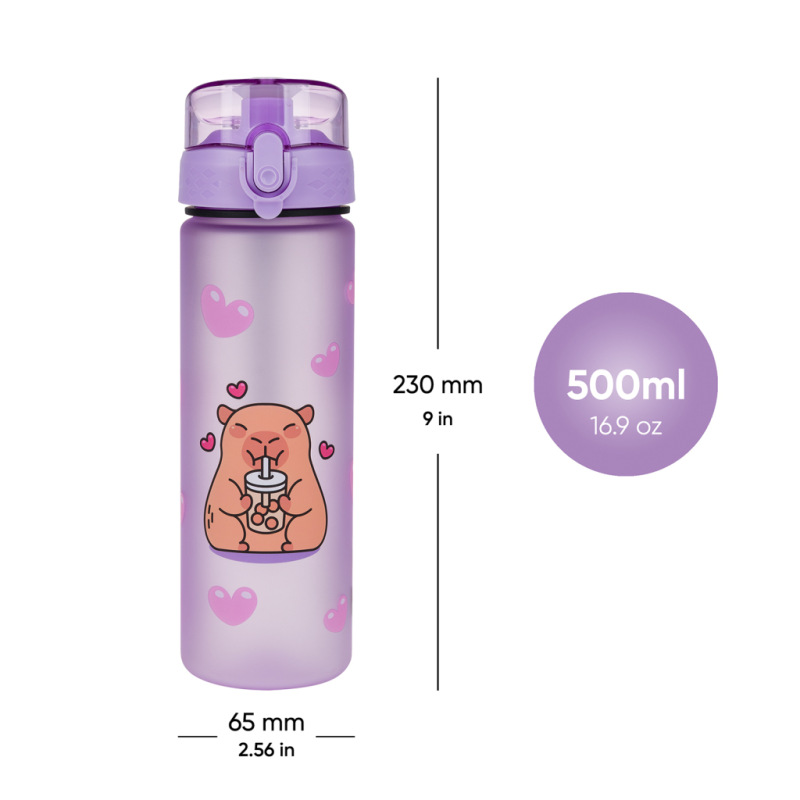BAAGL Tritanová fľaša na nápoje Kapybara, 500 ml 5