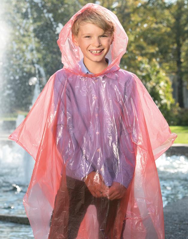 Disposable Raining Poncho „Sumatra“ for Children