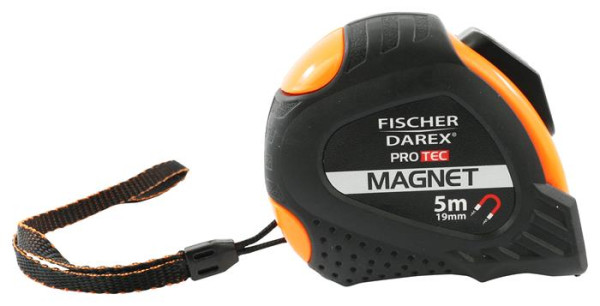 Zvinovací meter, 5 m x 19 mm, magnetický, FISCHER DAREX