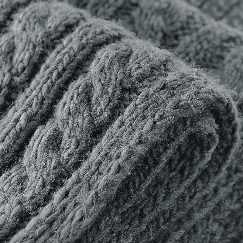 Šál Cable Knit Melange 3