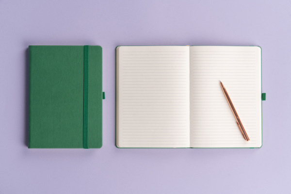 NOTIQUE Notes Aprint, zelený, linajkovaný, 15 x 21 cm 5