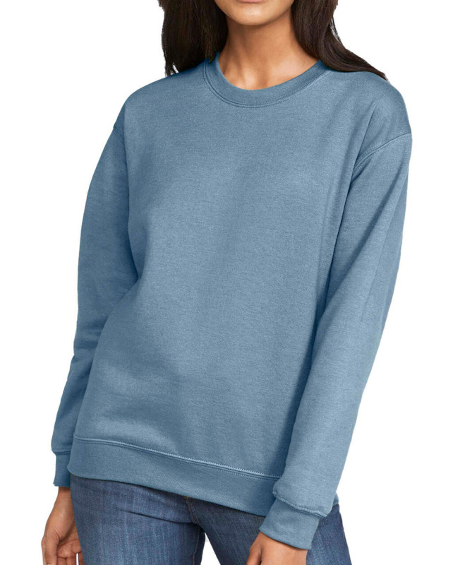 Softstyle Midweight Fleece s okrúhlým výstrihom