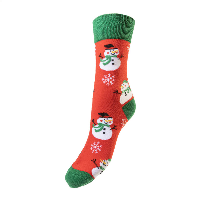 Julsokka vianočné ponožky, snehuliak 4