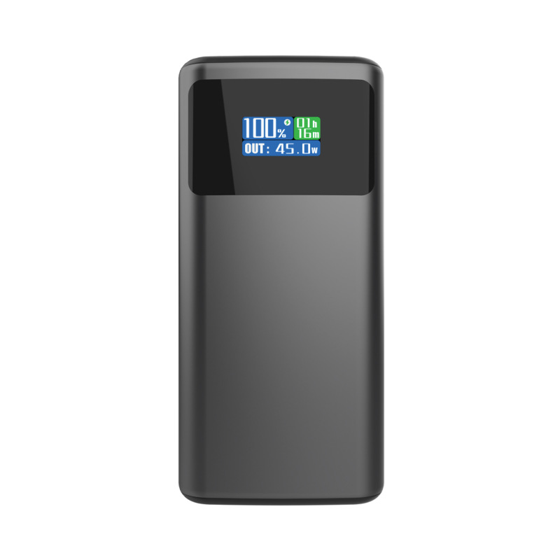 Quantum RCS ultra-rýchla PD 45W 10 000 mAh powerb. s displ. sivá 6