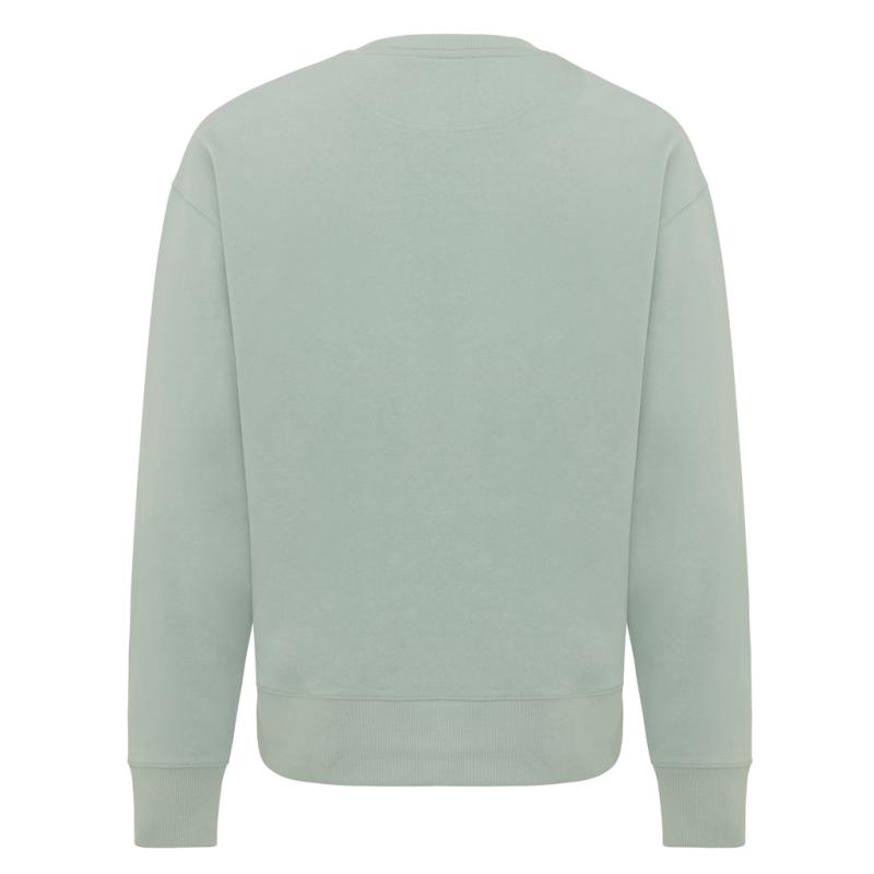 Mikina Iqoniq Kruger relaxed fit z recykl. bavlny Iceberg green XS 2