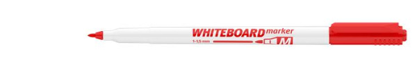 Popisovač na tabule a flipchartové tabule, 1-1,5 mm, kuželový, ICO "Slim M, červený 2
