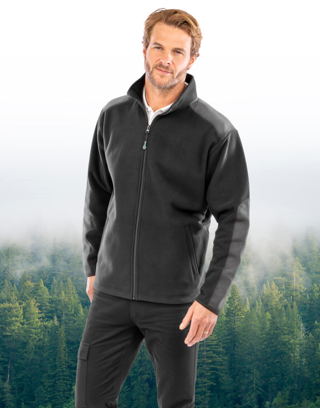 Pracovná mikina z recyklovaného hrubého mikroflísu 5