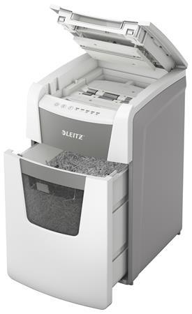 Skartovací stroj, konfetti, 150 listov, LEITZ "IQ AutoFeed Office 150 P4 Pro"