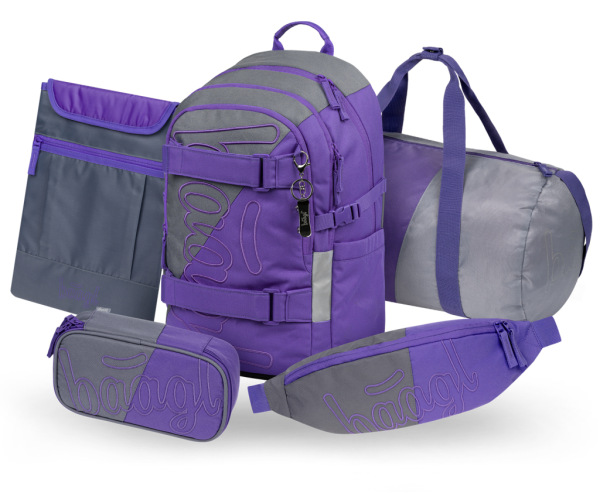 BAAGL SADA 5 Skate Dual: batoh, peračník, športová taška, ľadvinka, obal na notebook GRS