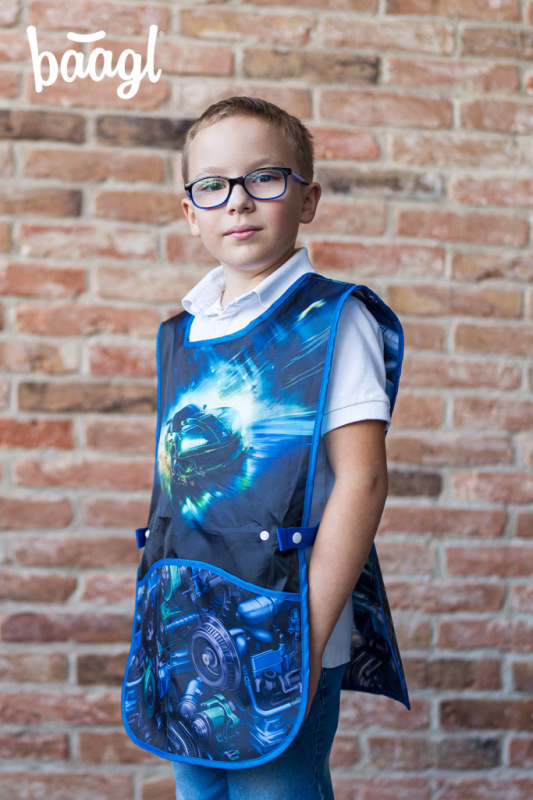 BAAGL SADA 5 Zippy Závodné auto: aktovka, peračník, vrecko, zástera, peňaženka 14