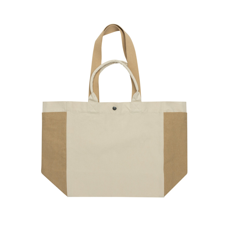 BEAU AWARE™ všestr. shopper taška z 400 gsm recykl. plátna off white 2