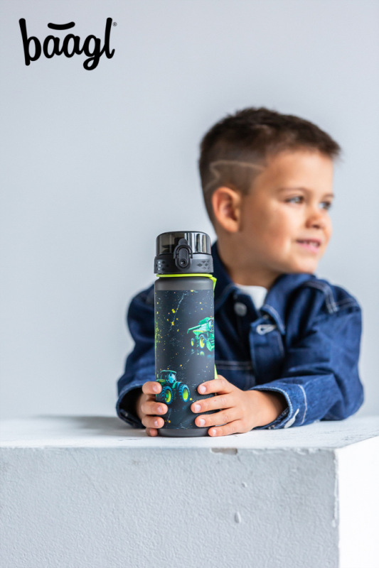 BAAGL Tritanová fľaša na nápoje Traktor, 500 ml 6