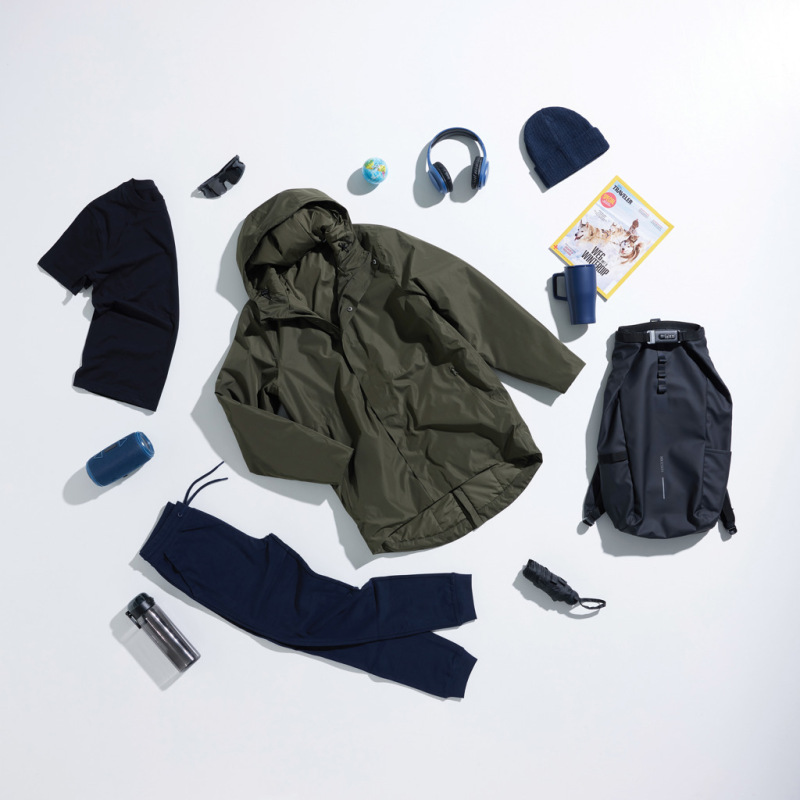 IQONIQ Thelon parka z recyklovaného polyesteru khaki L 3