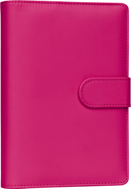 NOTIQUE Refill – Weekly Ring Bound Planner 2027, fuchsia, 12,5 x 19 cm