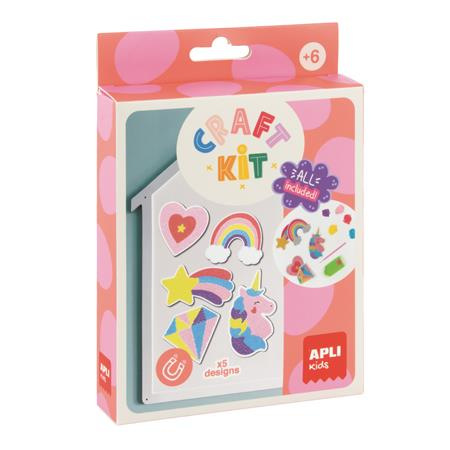 Diamantová mozaika, magnetická sada, APLI Kids „Craft Kit“
