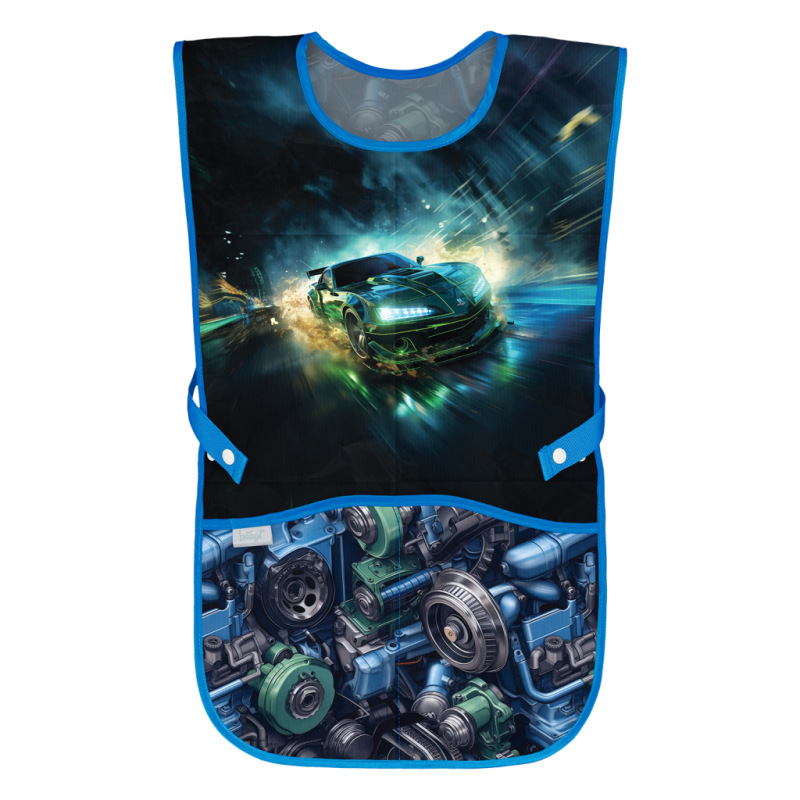 BAAGL SADA 5 Zippy Závodné auto: aktovka, peračník, vrecko, zástera, peňaženka 13