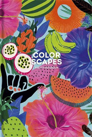 Poznámkový zošit, A5, štvorčekový, 80 listov, SHKOLYARYK "Color Scapes", mix 1