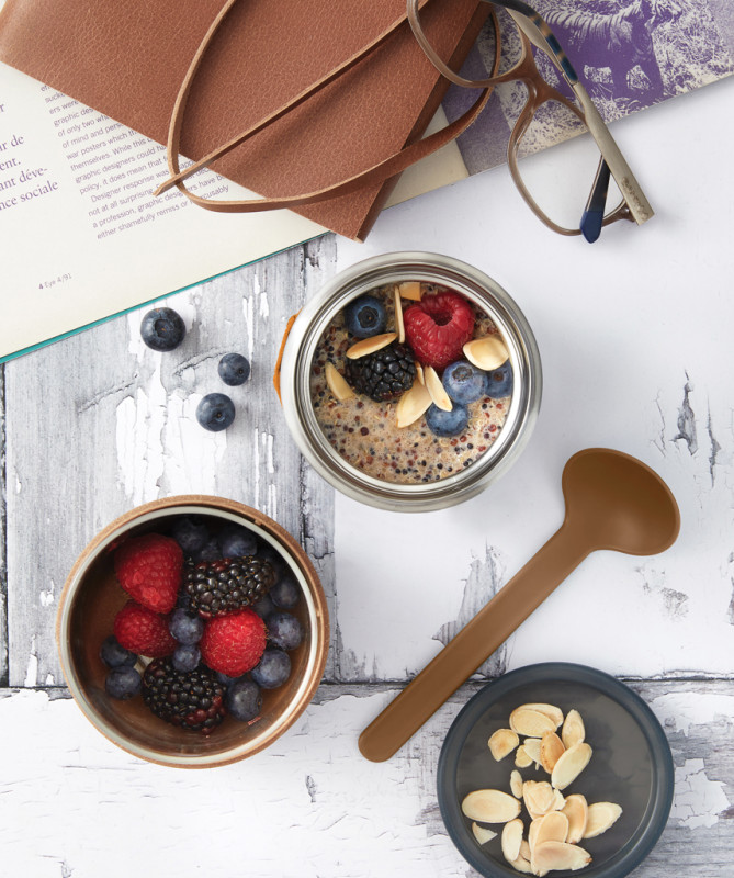 Termo nádoba na potraviny 400ml Black+Blum oranžová 8