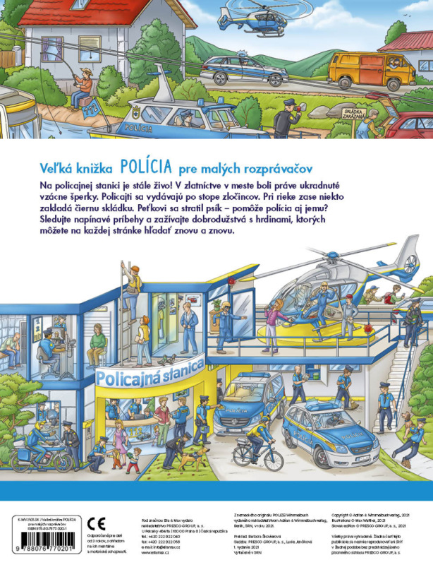 Veľká knižka POLÍCIA pre malých rozprávačov 13