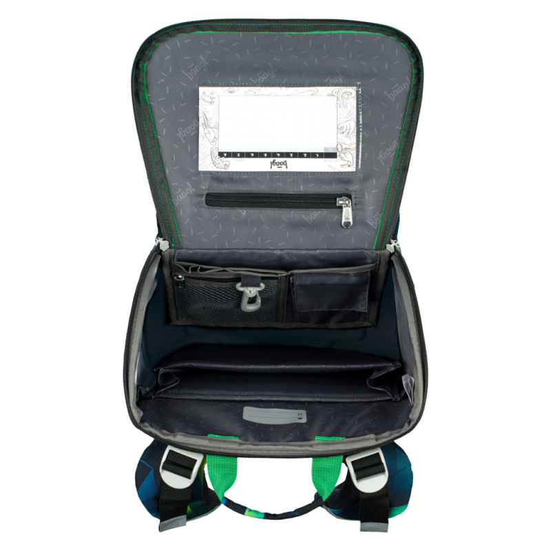 BAAGL SADA 5 Zippy Futbal Hráč: aktovka, peračník, vrecko, zástera, peňaženka 4