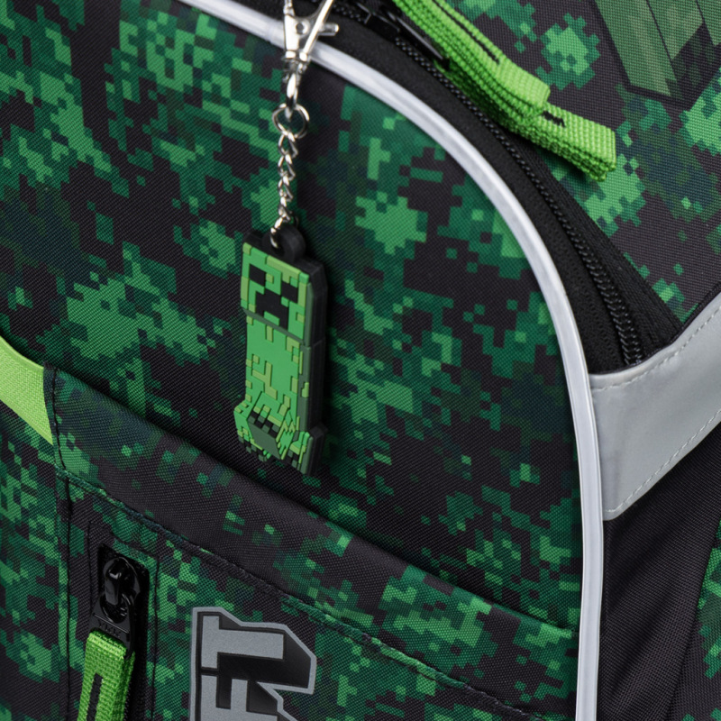 BAAGL SADA 3 Zippy Plus Minecraft Boom: aktovka, peračník, vrecko 6