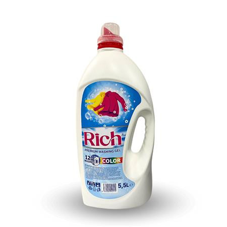 . Prací gél, 5,5 l, "Rich Color"