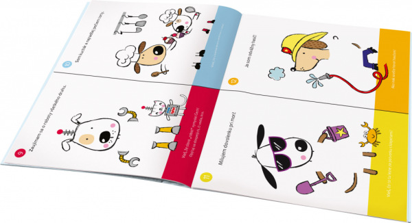 Šaty pre PSA REXA ─ Kniha samolepiek 1