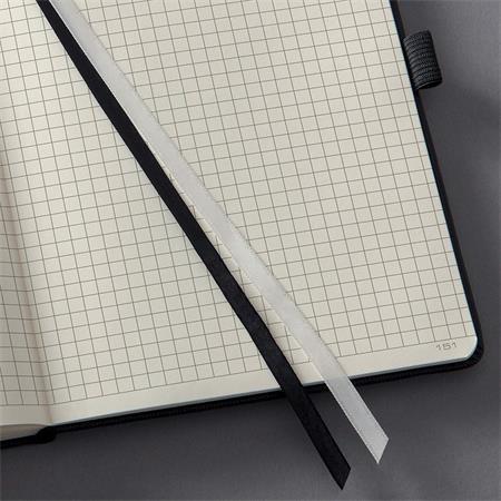 Zápisník, A4, štvorčekový, 97 strán, tvrdá obálka, SIGEL "Conceptum, čierna