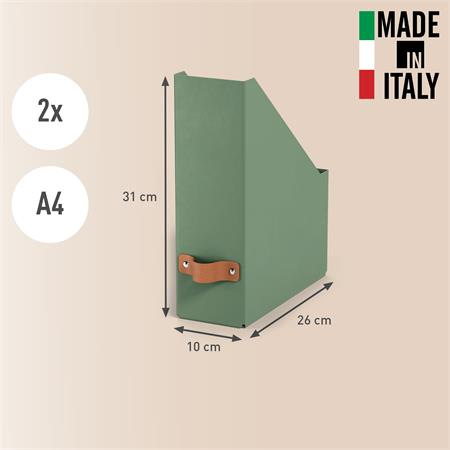 Zakladač, kartónový, 100 mm, LEITZ "Puro", zelený 2