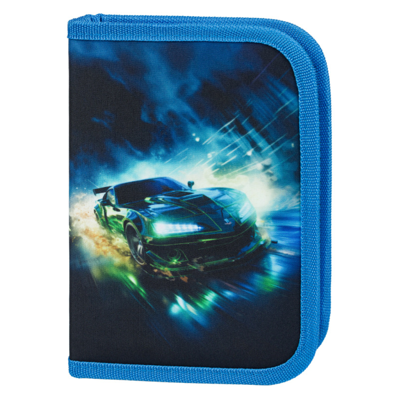 BAAGL SADA 5 Zippy Závodné auto: aktovka, peračník, vrecko, zástera, peňaženka 9