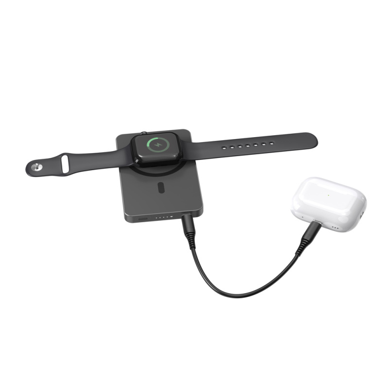 Urban Vitamin Marin 5000 mAh magnet. 15 W bezd. powerbanka čierna 7