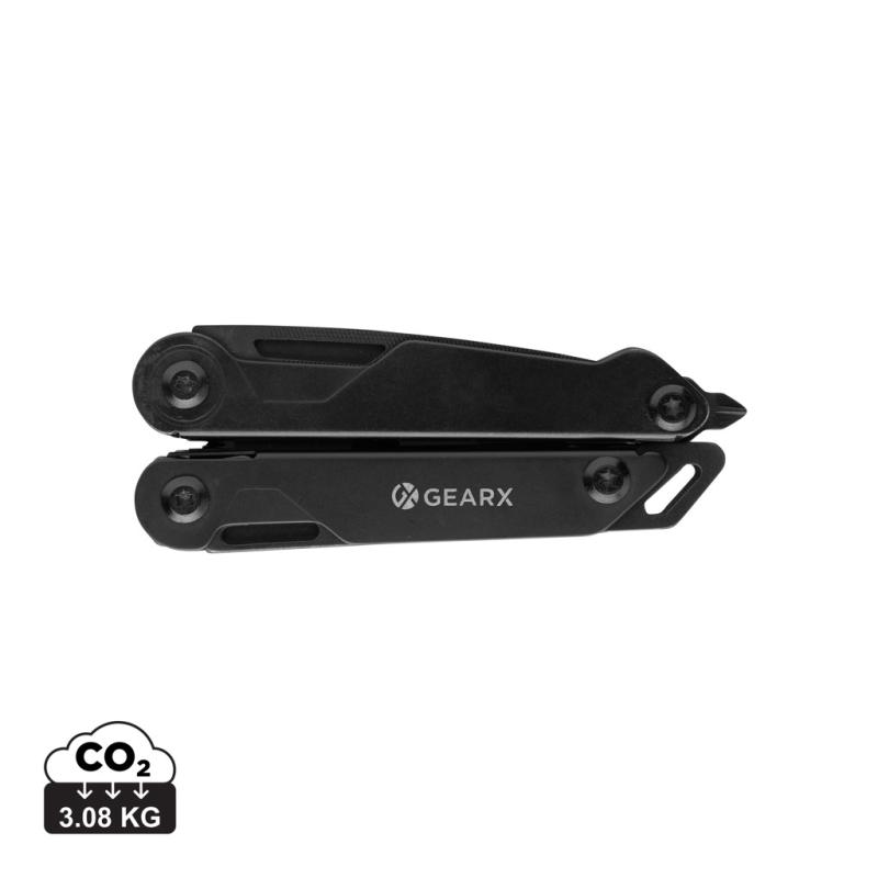 Multitool s kliešťami Gear X čierna