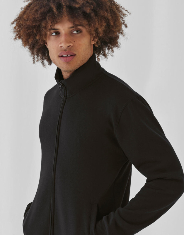 Unisex mikina so zapínaním na zips ID.206 50/50