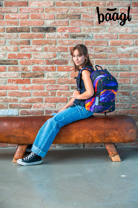 BAAGL Školský batoh Skate Vibe GRS 9