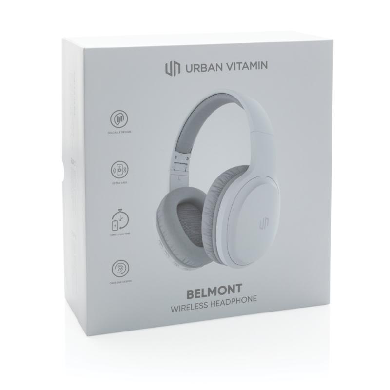 Bezdrôtové slúchadlá Urban Vitamin Belmont biela 15