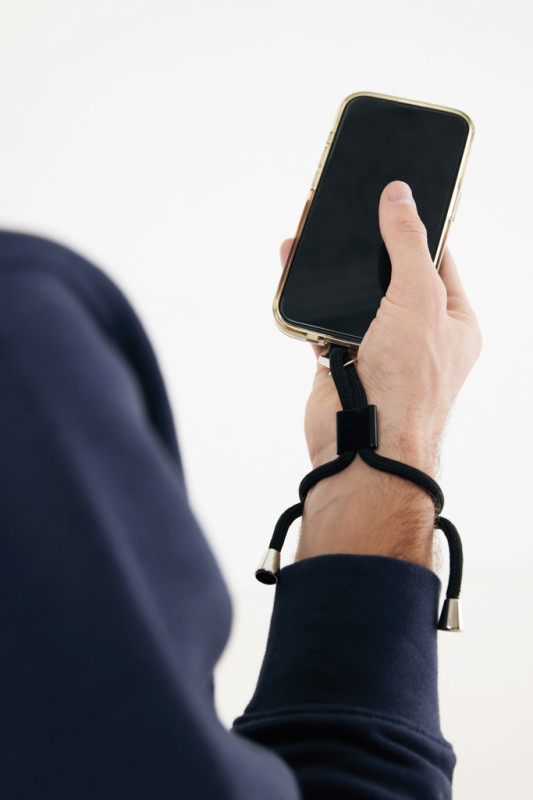 CarryLoop nastaviteľný držiak na telefón na zápästie čierna 5