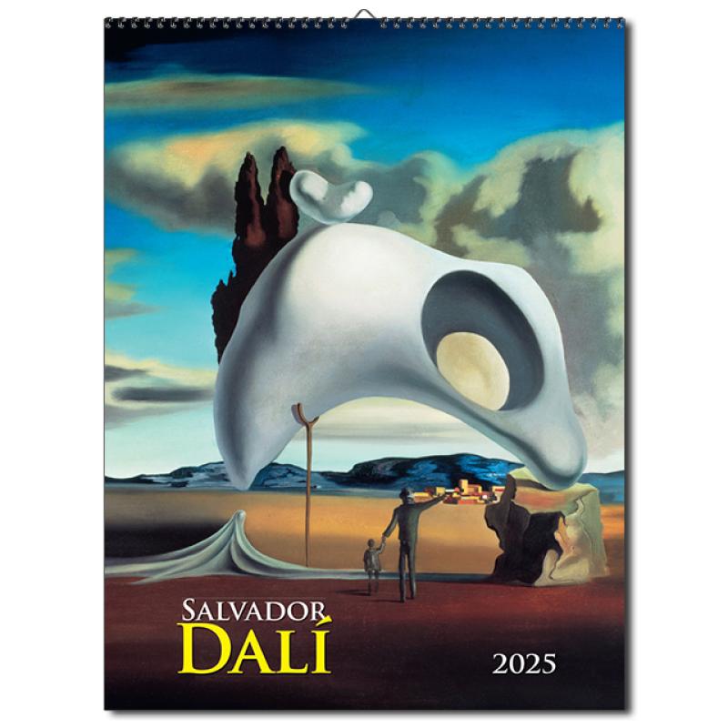 Nástenný kalendár Salvador Dalí 2025