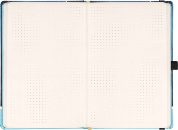 NOTIQUE Notes Alfons Mucha – Luna, bodkovaný, 11 x 16 cm 1