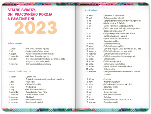 Školský diár Fresh (september 2023 – december 2024), 9,8 × 14,5 cm 4