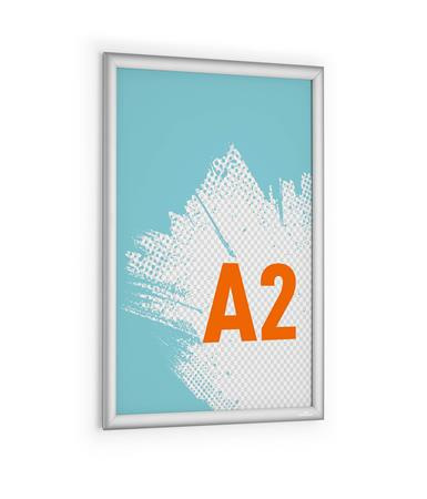 Informačný panel, hliníkový, do exteriéru, A2, DURABLE "Outdoor", strtieborný 3
