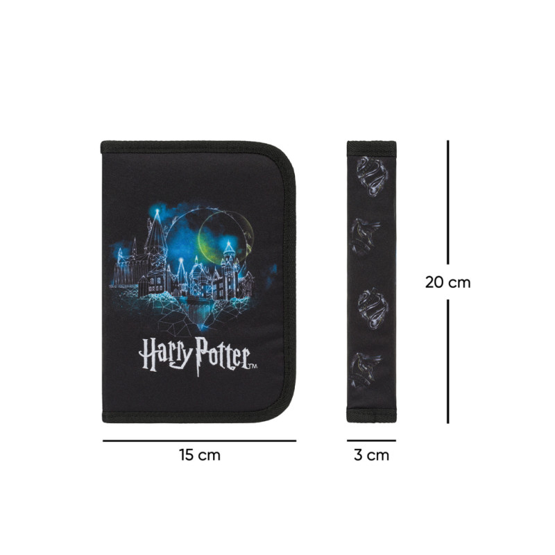 BAAGL Školský peračník jednoposchodový Harry Potter Rokfort Lumos 4