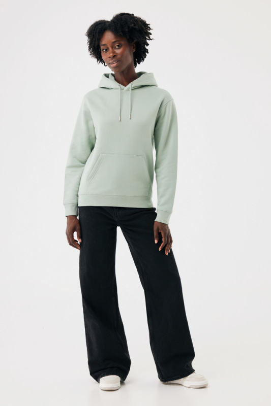 IQONIQ Joshua Unisex mikina s kapucňou z rec. bavlny Iceberg green M 5