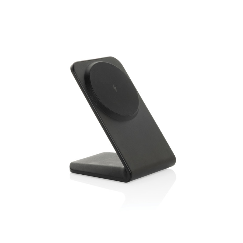 VoltPerch bezdrôtová magn. nabíjačka 15W z rec. RCS plastu čierna 1