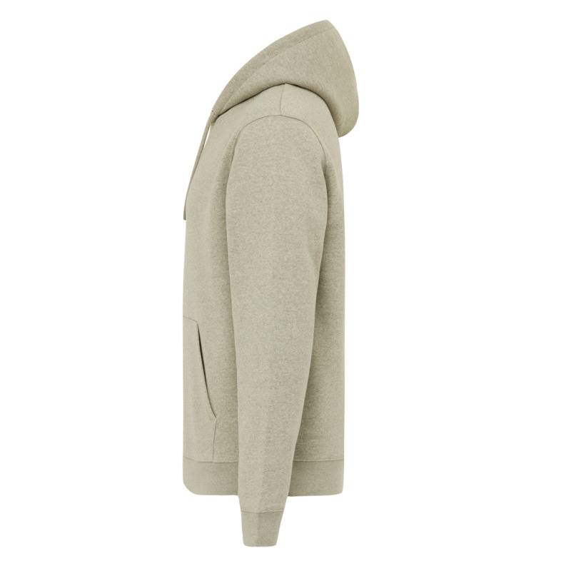 IQONIQ Joshua Unisex mikina s kapucňou z rec. bavlny light heather green S 2