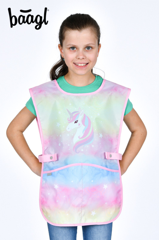 BAAGL SADA 5 Airy Rainbow Unicorn: batoh, peračník, vrecko, zástera, peňaženka 14