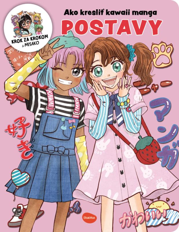 Ako kresliť KAWAII MANGA: POSTAVY – Krok za krokom s MISAKO 1