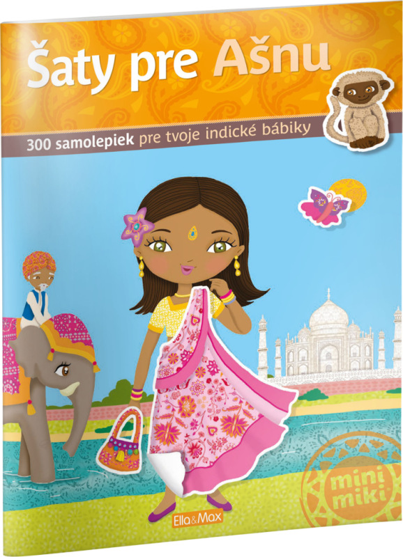 ŠATY PRE AŠNU ─ Kniha samolepiek