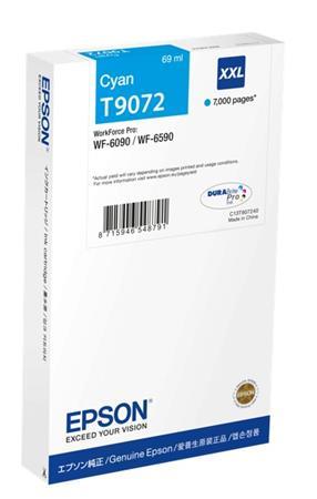 C13T907240 náplň do tlačiarní WF-6090, WF-6590, EPSON, modrá, 7k 1